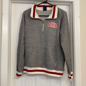 Ohio OSU quarter zip sweatshirt